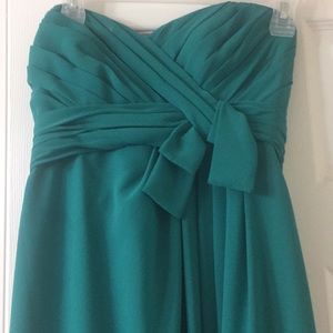 Long chiffon gown worn once for gala size 10